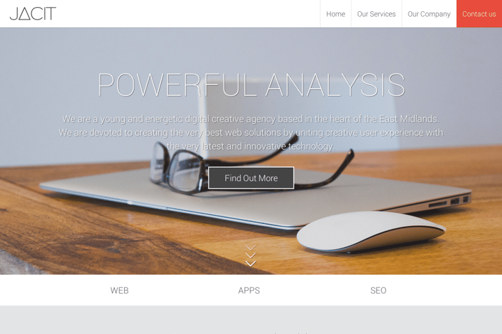 Jacit Ltd website preview